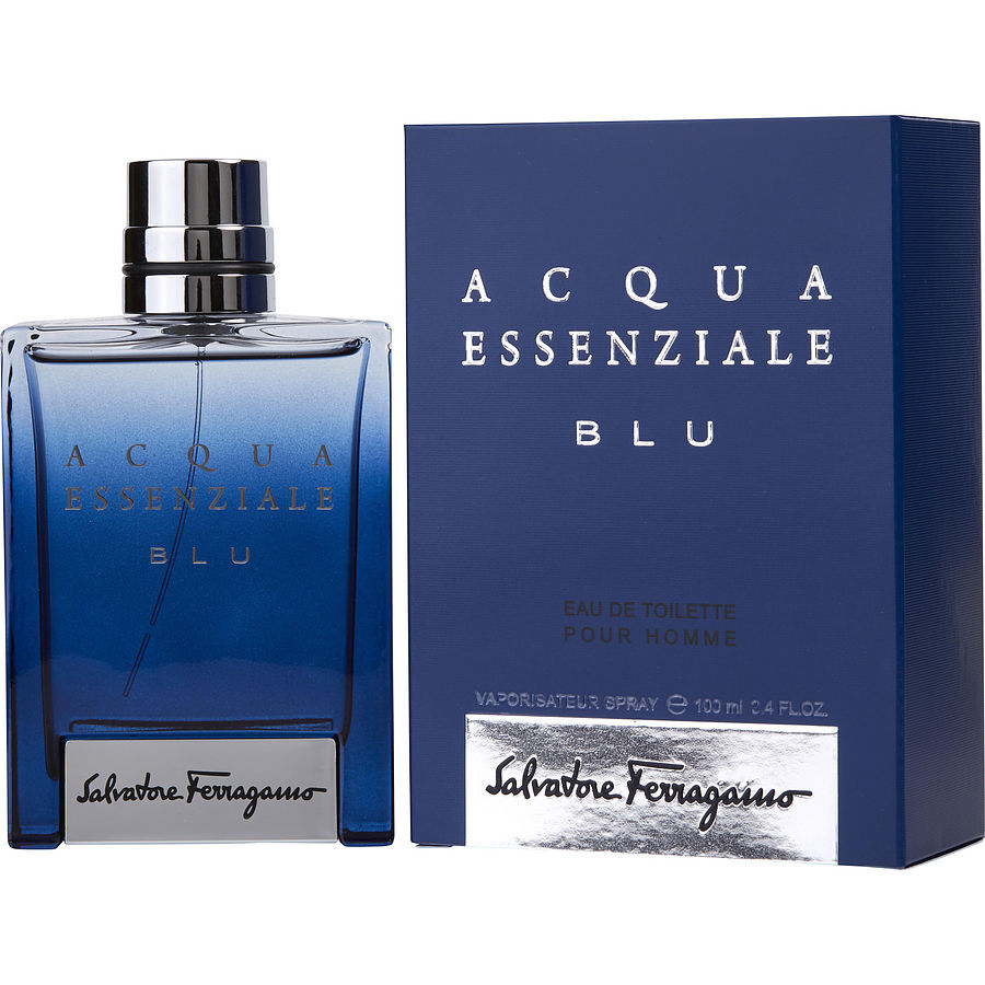 ACQUA ESSENZIALE BLU de Salvatore Ferragamo (HOMBRES) - EDT SPRAY 3.4 OZ