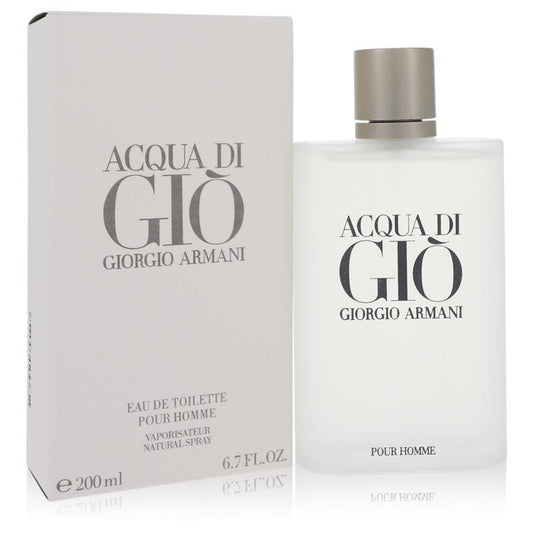 Acqua Di Gio de Giorgio Armani Eau De Toilette Spray 6.7 oz (Hombres)
