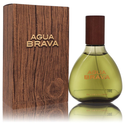 Agua Brava de Antonio Puig Eau De Colonia Spray 3.4 oz (Hombres)