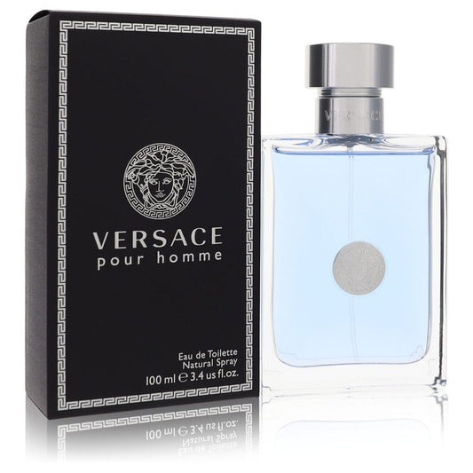 Versace Pour Homme de Versace Eau De Toilette Spray 3.4 oz (Hombres)