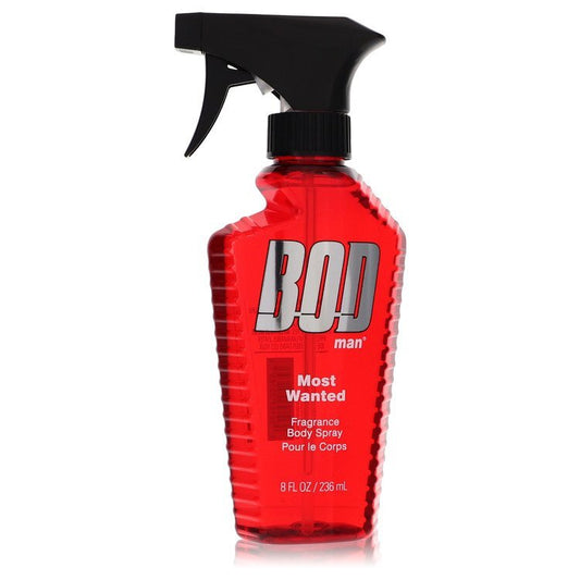 Spray corporal Bod Man Most Wanted de Parfums De Coeur, 8 oz (para hombre)