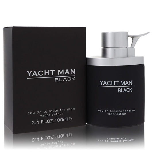 Yacht Man Black de Myrurgia Eau de Toilette Spray 100 ml (Hombre)