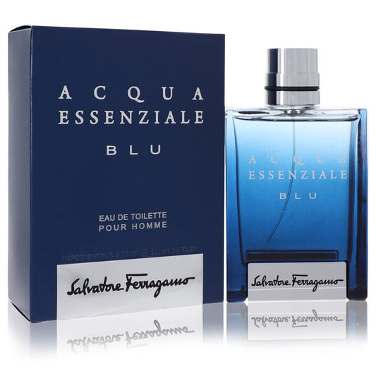 Acqua Essenziale Blu de Salvatore Ferragamo Eau De Toilette Spray 3.4 oz (Hombres)