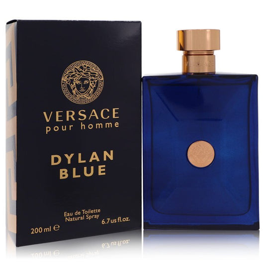 Versace Pour Homme Dylan Blue de Versace Eau De Toilette Spray 6.7 oz (Hombres)