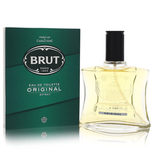 Brut de Fabergé Eau de Toilette Spray (botella de vidrio original) 3.4 oz (para hombre)