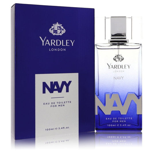 Yardley Navy de Yardley London Eau De Toilette Spray 3.4 oz (Hombres)