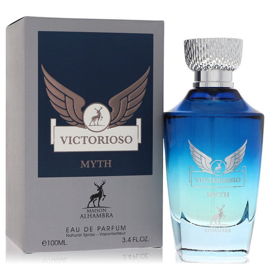 Victorioso Legend Myth de Maison Alhambra Eau De Parfum Spray 3.4 oz (Hombres)